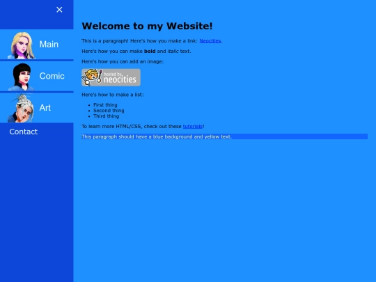index screenshot