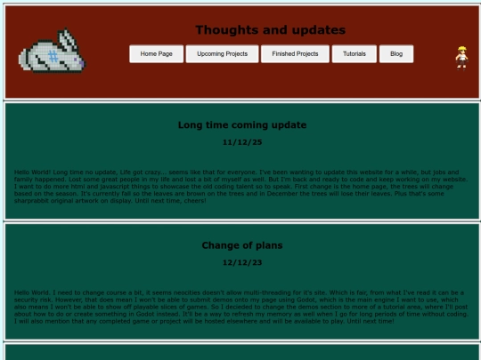 blog screenshot