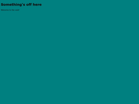 not_found screenshot