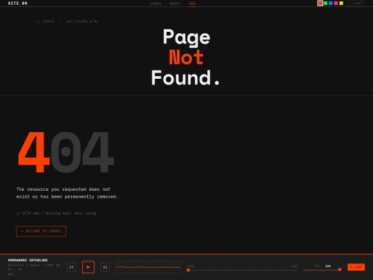 not_found screenshot