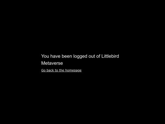 logout screenshot