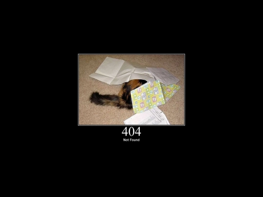 not_found screenshot