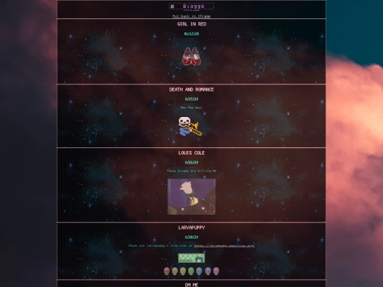bloggo screenshot
