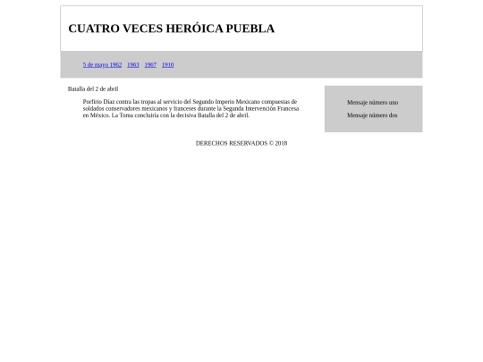 html/tercera screenshot