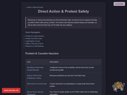 protest-safety screenshot