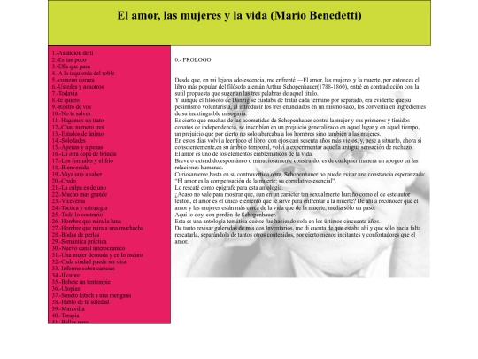 AmorMujeresVida screenshot