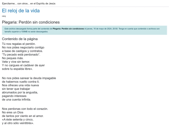 El_reloj/Pgina_Plegaria_Perdn_sin_cond..._.1051 screenshot