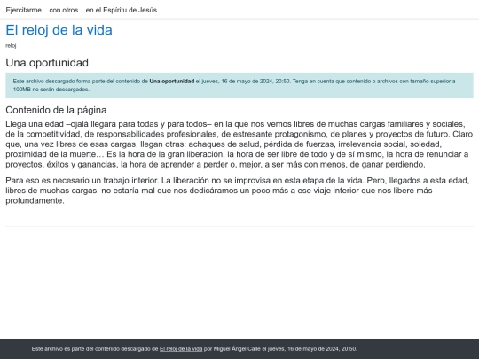 El_reloj/Pgina_Una_oportunidad_.1004 screenshot