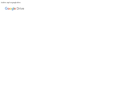 Experimentos/drivemp3 screenshot