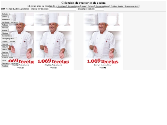 Recetas screenshot