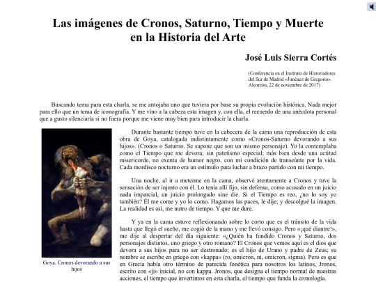 Sierra/goya/CronosSaturno screenshot