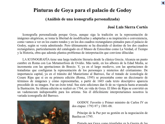 Sierra/goya/godoy screenshot