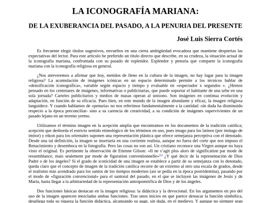 Sierra/iconografiaMariana screenshot