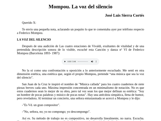 Sierra/mompou/mompou screenshot