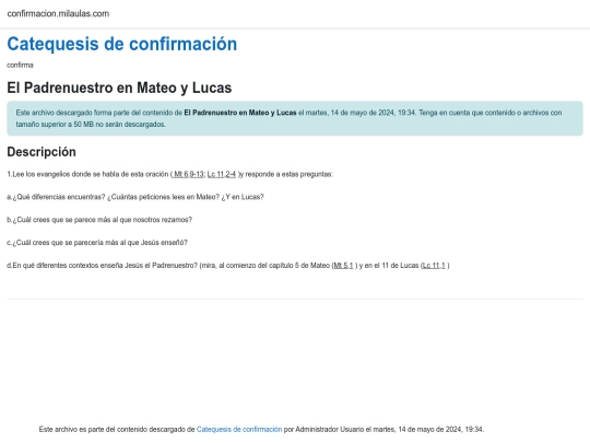 confirmacion/Foro__El_Padrenuestro_en_Mate..._.37 screenshot