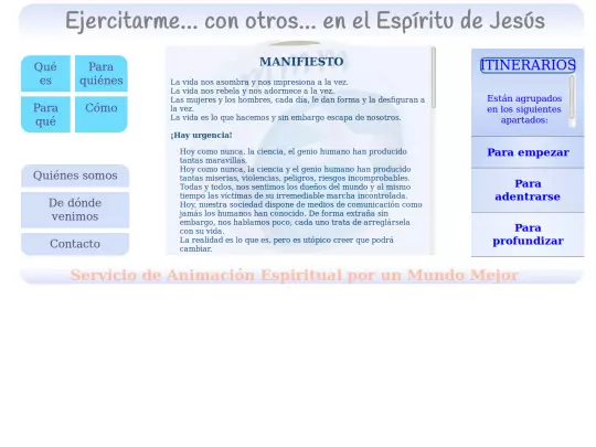 menus screenshot