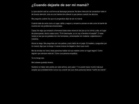 Mommyissues screenshot