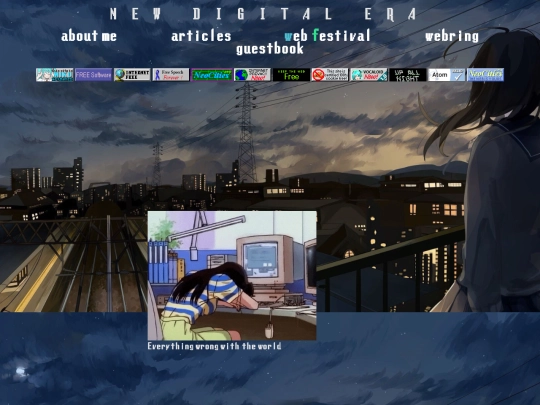 links screenshot