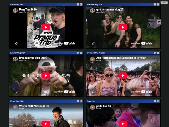 videos screenshot