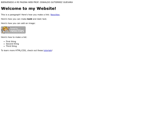 index screenshot