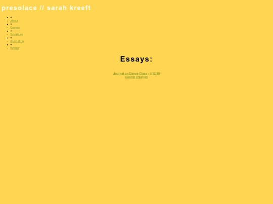 writing screenshot