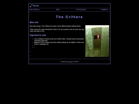 Critters screenshot