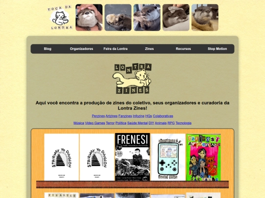 zines screenshot