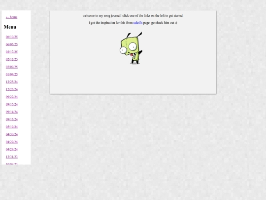 songs screenshot
