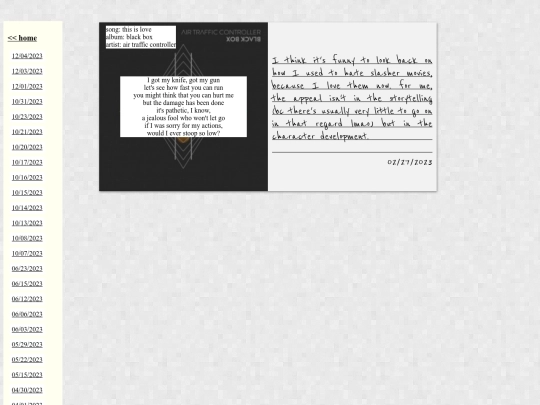 songs/022723 screenshot