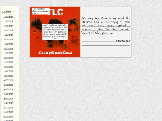songs/032722 screenshot