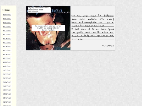 songs/041422 screenshot