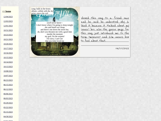 songs/041722 screenshot
