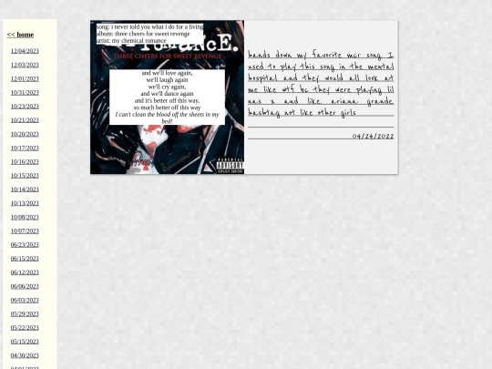 songs/042422 screenshot
