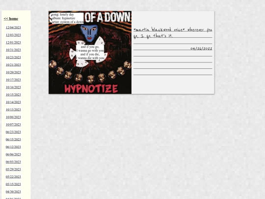 songs/042622 screenshot
