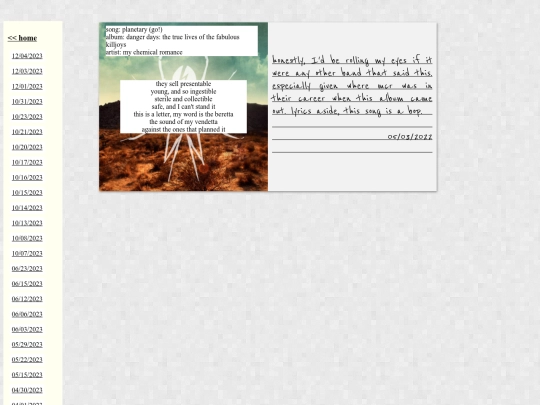 songs/050322 screenshot