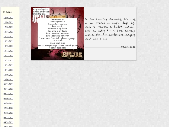songs/052923 screenshot