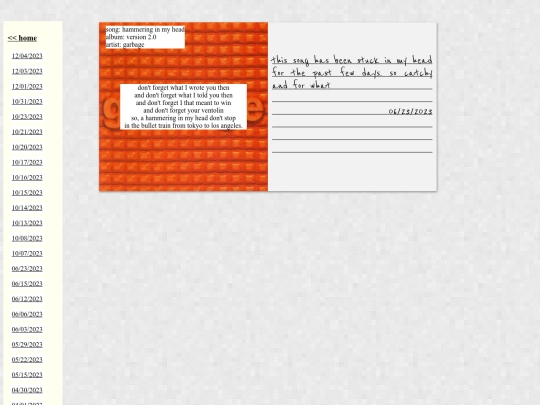 songs/062323 screenshot