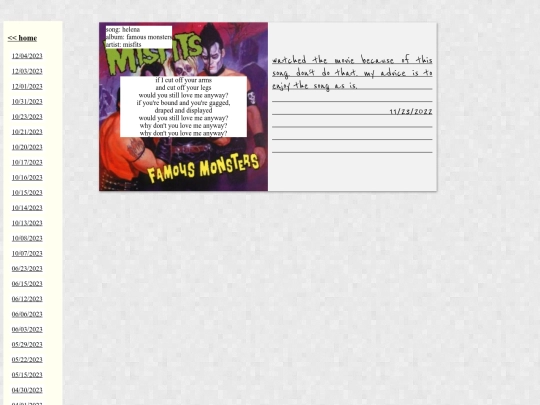 songs/112322 screenshot