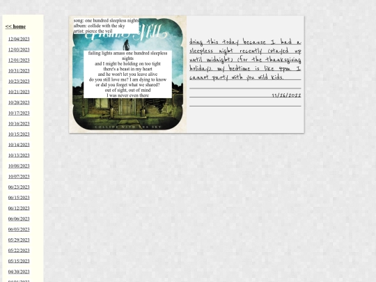 songs/112622 screenshot