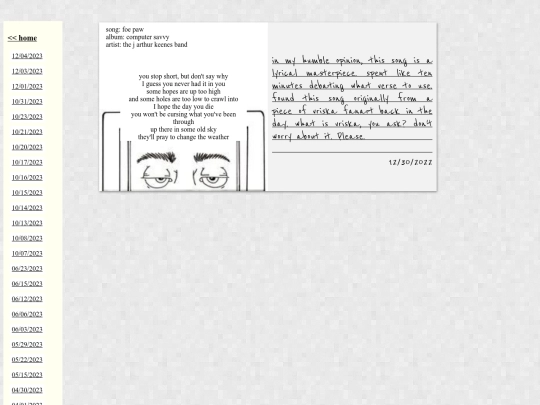 songs/123022 screenshot