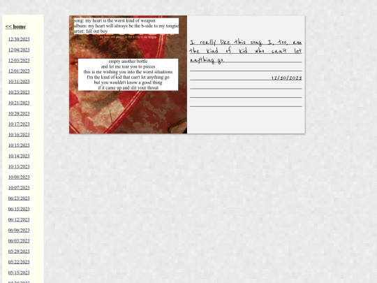 songs/123023 screenshot