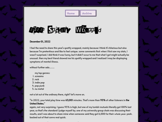 webblog/posts/2022-12-01-2022-Spotify-Wrapped screenshot