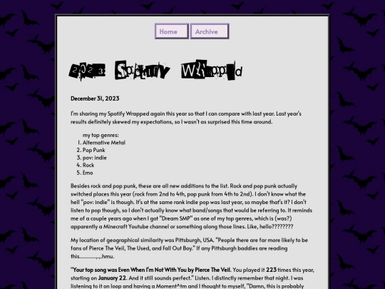 webblog/posts/2023-12-31-2023-Spotify-Wrapped screenshot