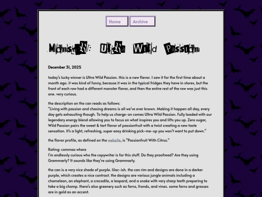webblog/posts/2025-12-31-Monster:-Ultra-Wild-Passion screenshot