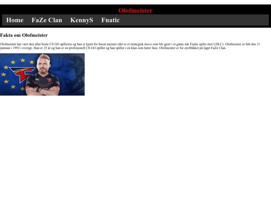 Olofmeister screenshot
