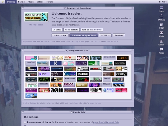 webring screenshot
