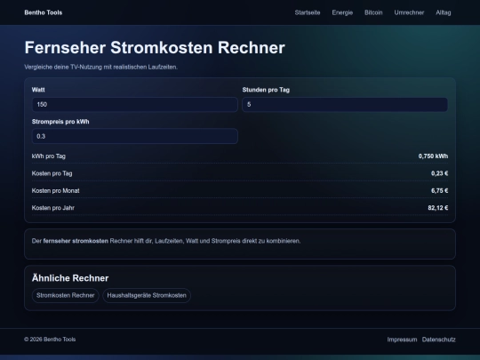 fernseher-stromkosten-rechner screenshot