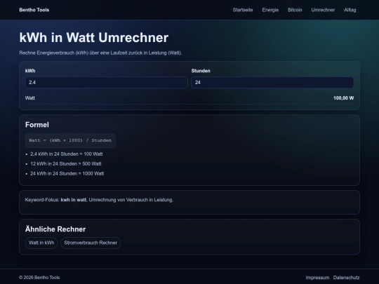 kwh-in-watt screenshot