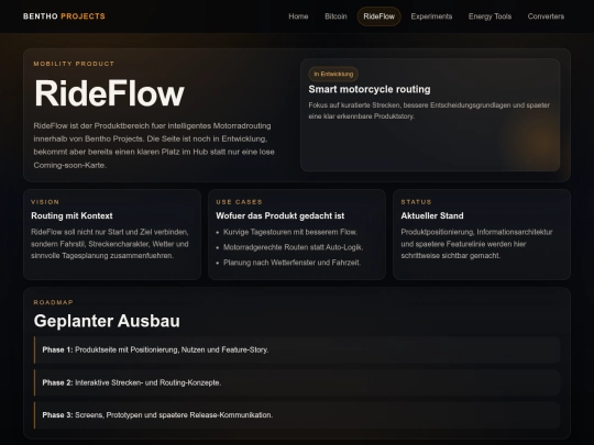 rideflow screenshot