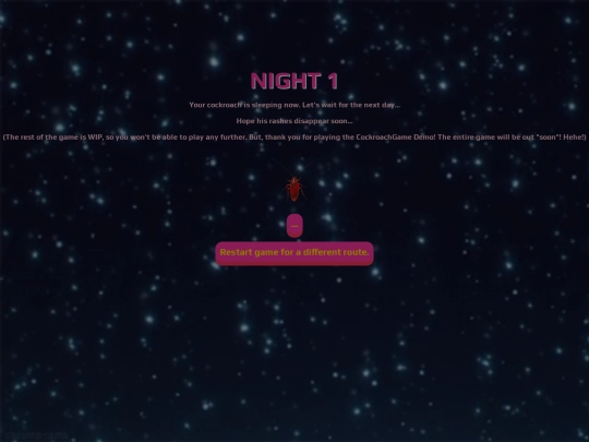 cockroachsleep11 screenshot